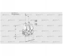 VCS1E25R/20R05FNNWR3/PPPP/PPPP (88101370) Сдвоенный газовый клапан Kromschroder