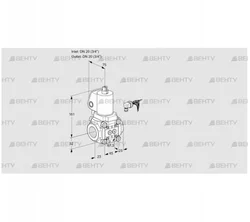 VAS120R/NKGL (88033945) Газовый клапан Kromschroder