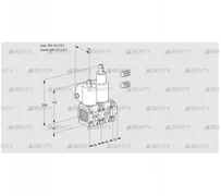 VCS1E15R/15R05FNLPL3/PPPP/MMPP (88106823) Сдвоенный газовый клапан Kromschroder