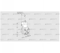 VAS1T25N/NQGL (88008497) Газовый клапан Kromschroder