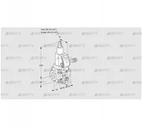 VAS120R/LKGR (88005561) Газовый клапан Kromschroder