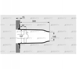 TSC 200B145-300/35-Si-1500 (74924479) Комплект керамического насадка Kromschroder