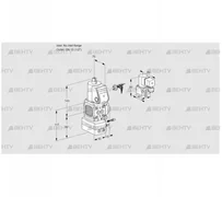 VAG1-/15R/NWBE (88025684) Газовый клапан с регулятором соотношения Kromschroder