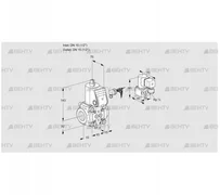 VAS115R/NW (88012912) Газовый клапан Kromschroder