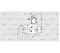 JSAV 40F40/1-3Z (86362021) Предохранительный запорный клапан Kromschroder