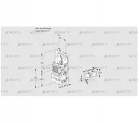 VAD1T-/25N/NQ-50A (88013553) Газовый клапан с регулятором давления Kromschroder