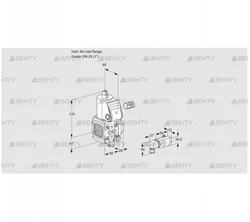 VAS2-/25R/NW (88016046) Газовый клапан Kromschroder