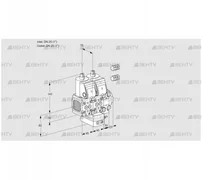 VCH1E25R/25R05FNHEVWR3/PPPP/PPPP (88101287) Клапан с регулятором расхода Kromschroder