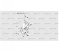 VAS232R/NQGR (88029994) Газовый клапан Kromschroder