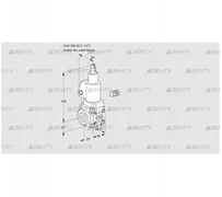 VAS240/-R/LWGL (88021151) Газовый клапан Kromschroder