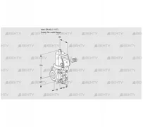 VAS240/-R/NQGR (88010821) Газовый клапан Kromschroder