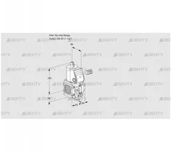 VAS3-/40R/NQ (88002910) Газовый клапан Kromschroder