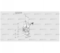 VAD1-/15R/NW-100B (88025024) Газовый клапан с регулятором давления Kromschroder