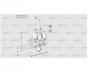 VCD2E40R/40R05D-100NWR3/MMPP/PPPP (88103239) Регулятор давления Kromschroder