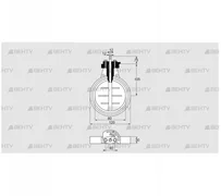 DKR 80Z03F100D (03149226) Дроссельная заслонка Kromschroder