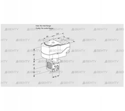 IFC1-/-05-15MMMM/20-60W3TR10 (88300432) Регулирующий клапан с сервоприводом Kromschroder