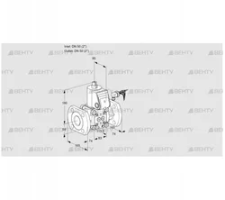 VAS350F/NW (88004900) Газовый клапан Kromschroder