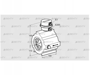 DM 1000Z150-160 (03200430) Расходомер Kromschroder