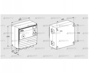 BCU465-5/1LW3GBA (88612967) Блок управления горением Kromschroder