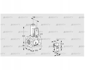 VAS7T80A05NKSRB/P3/PP (88206634) Газовый клапан Kromschroder