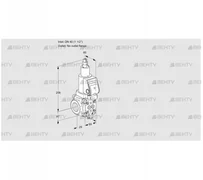 VAS2T40/-N/LQSR (88020897) Газовый клапан Kromschroder