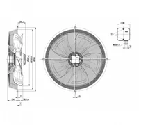 Осевой вентилятор ebmpapst S8D630AN0705