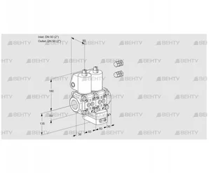 VCD3E50R/50R05ND-50KL3/PPPP/MMMM (88105381) Регулятор давления Kromschroder