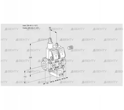 VCD2E40R/40R05LD-100WR/PPPP/PPPP (88106440) Регулятор давления Kromschroder