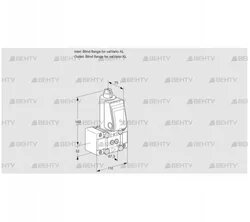 VAS1W0/NW (88006957) Газовый клапан Kromschroder