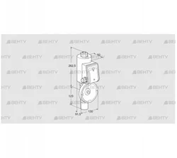 MB 7NK3 (74923038) Сервопривод Kromschroder