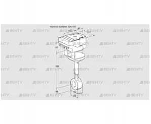 IBHR100Z01A/20-07W2T (88303186) Дроссельная заслонка Kromschroder