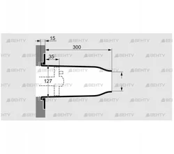 TSC 125M260-300/35-Si-1500 (74924401) Комплект керамического насадка Kromschroder