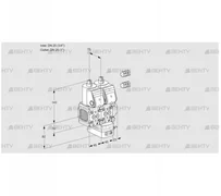 VCG1E20R/25R05FNGEWR3/PPPP/PPPP (88101397) Клапан с регулятором соотношения Kromschroder