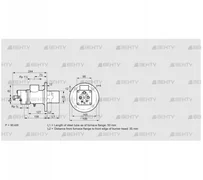 BIO 65RD-50/35-(38)E (84014218) Газовая горелка Kromschroder