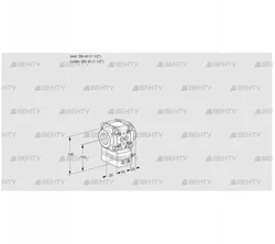 VRH2T40N05AA/PP/PP (88029127) Регулятор расхода Kromschroder