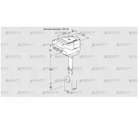 IBH40W01A/40A2DR10 (88303586) Дроссельная заслонка Kromschroder