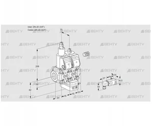 VCD1E20R/20R05LD-50WR/-2PP/PPPP (88107836) Регулятор давления Kromschroder