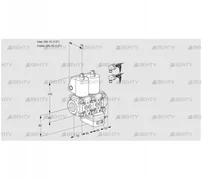 VCG1E15R/15R05NGEKL6/PPPP/MMMM (88104217) Клапан с регулятором соотношения Kromschroder