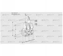 VCS2E50R/40R05NLWGR3/PPPP/PPPP (88107089) Сдвоенный газовый клапан Kromschroder