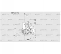 VCS2E40R/40F05FNNWR3/PPPP/PPPP (88101377) Сдвоенный газовый клапан Kromschroder