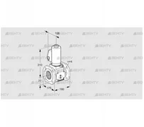 VAS6T65A05NKGLB/PP/PP (88205327) Газовый клапан Kromschroder