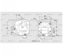 DL 5KG-3WZ (84444604) Датчик-реле давления воздуха Kromschroder