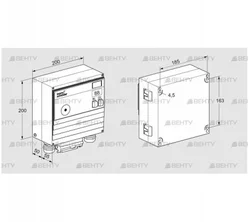 BCU460-3/1LW8GBPS2 (88610968) Блок управления горением Kromschroder