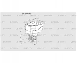 IFC1-/-05-08PPPP/20-60W3TR10 (88300519) Регулирующий клапан с сервоприводом Kromschroder