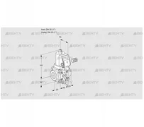 VAS125R/NPGR (88017811) Газовый клапан Kromschroder