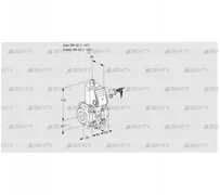 VAS232R/NW (88006421) Газовый клапан Kromschroder