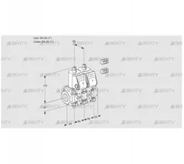 VCS2E25R/25R05NNQR3/PPPP/PPPP (88101112) Сдвоенный газовый клапан Kromschroder