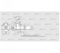 BIC 125HD-500/535-(22)E (84034068) Газовая горелка Kromschroder