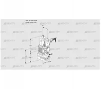 VAG1-/20R/NWAE (88000991) Газовый клапан с регулятором соотношения Kromschroder