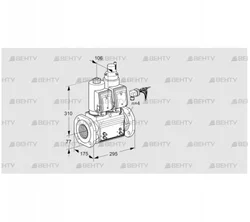 VCS665F05NLWGRB/MMPM/PPPP (88203652) Сдвоенный газовый клапан Kromschroder